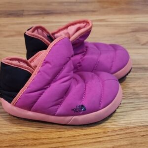 The North Face Fuchsia and Black Booties
